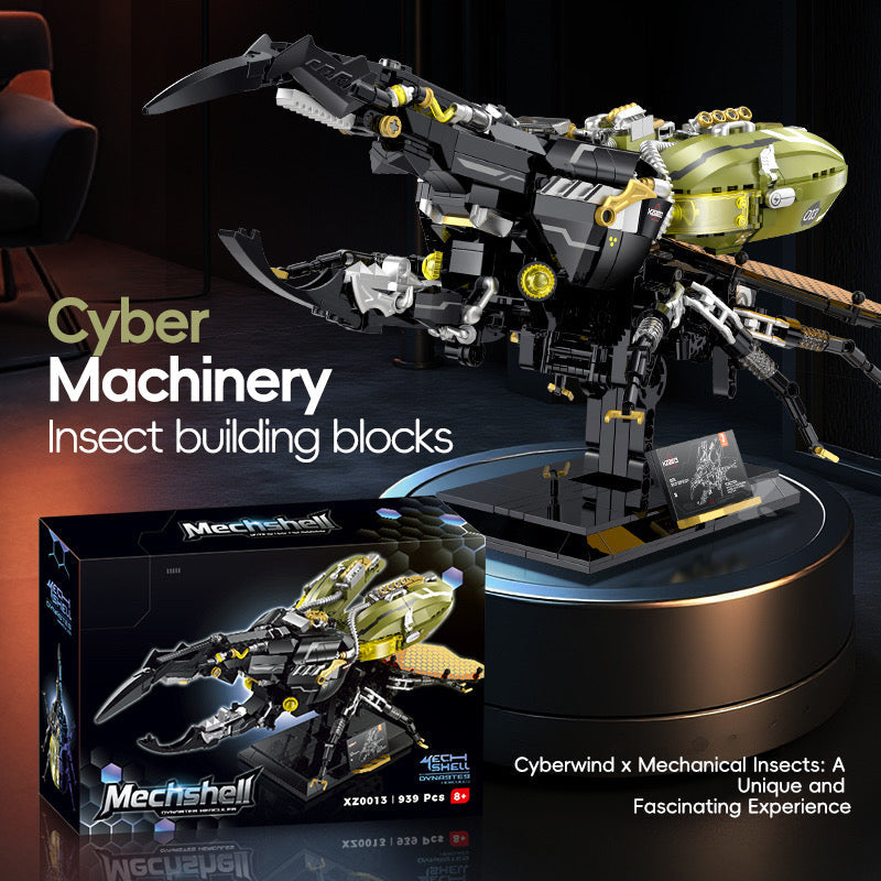 XZ0013 - Hercules Beetle Mechanical Insect - View 6 | Power Blockz