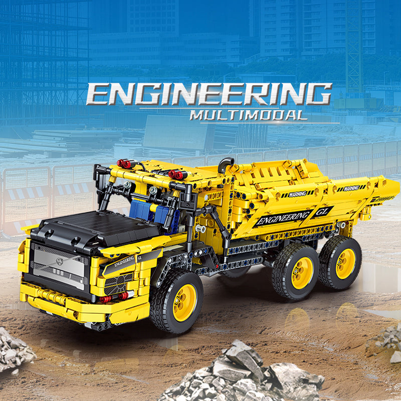 96002 - The Articulated Dump Truck - View 2 | Power Blockz