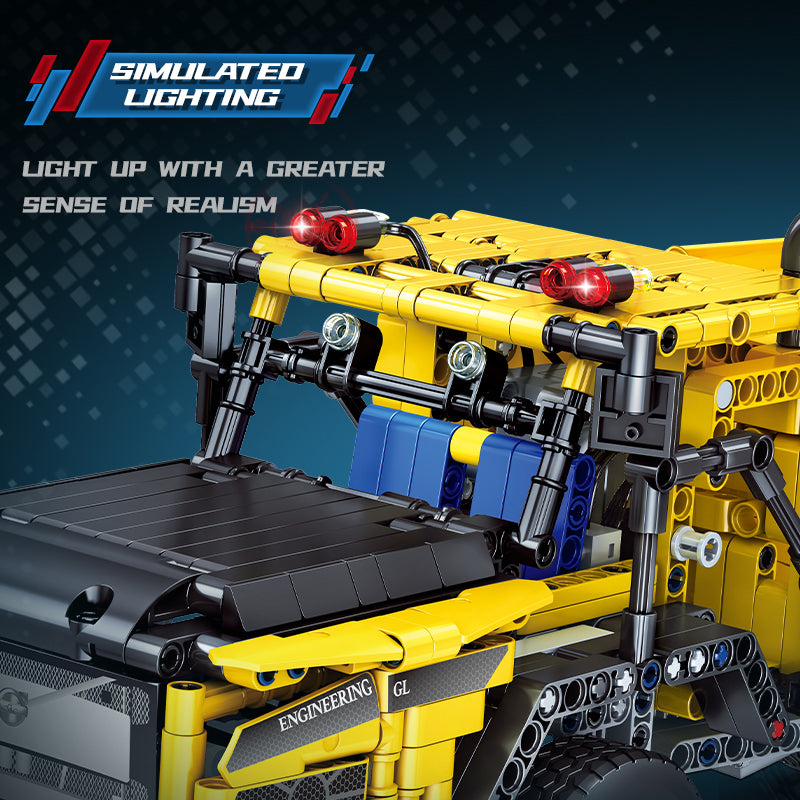 96002 - The Articulated Dump Truck - View 4 | Power Blockz