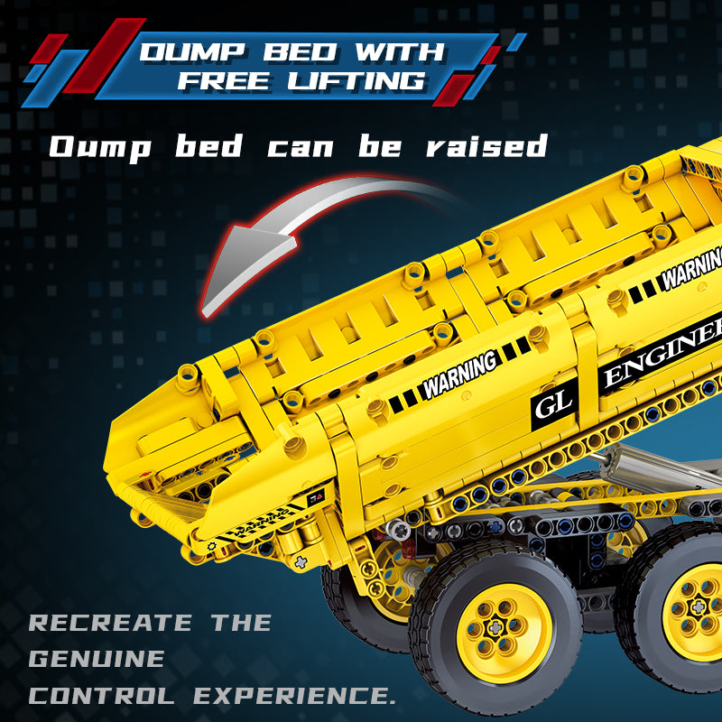 96002 - The Articulated Dump Truck - View 5 | Power Blockz
