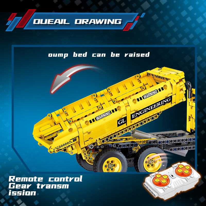 96002 - The Articulated Dump Truck - View 6 | Power Blockz