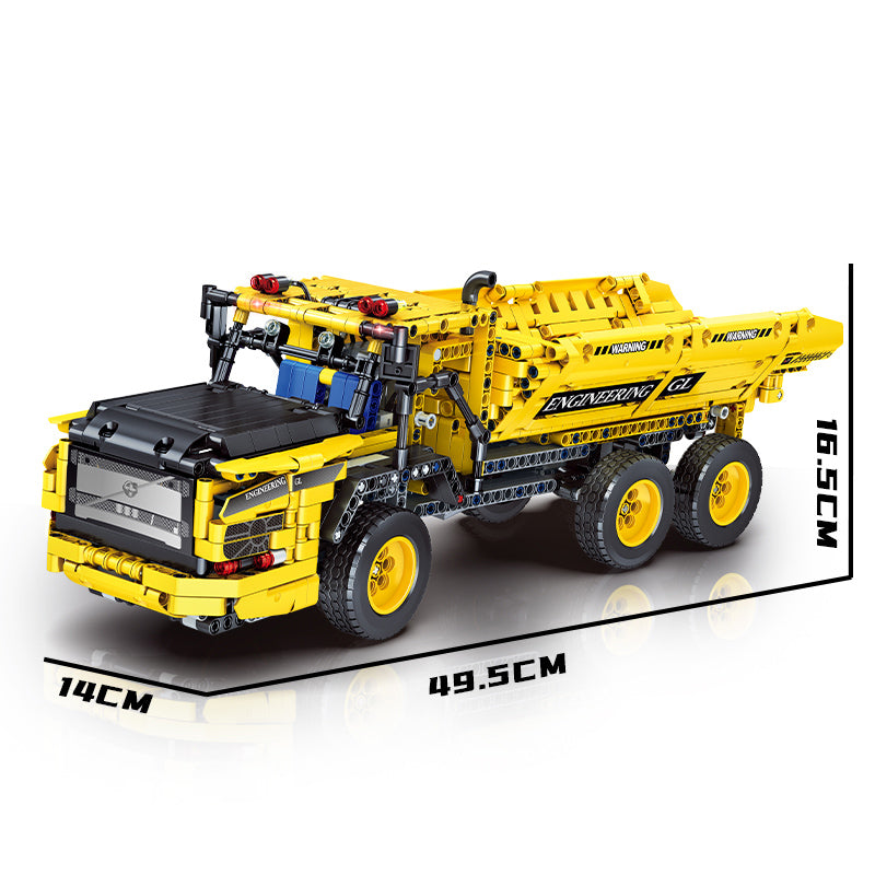 96002 - The Articulated Dump Truck - View 7 | Power Blockz