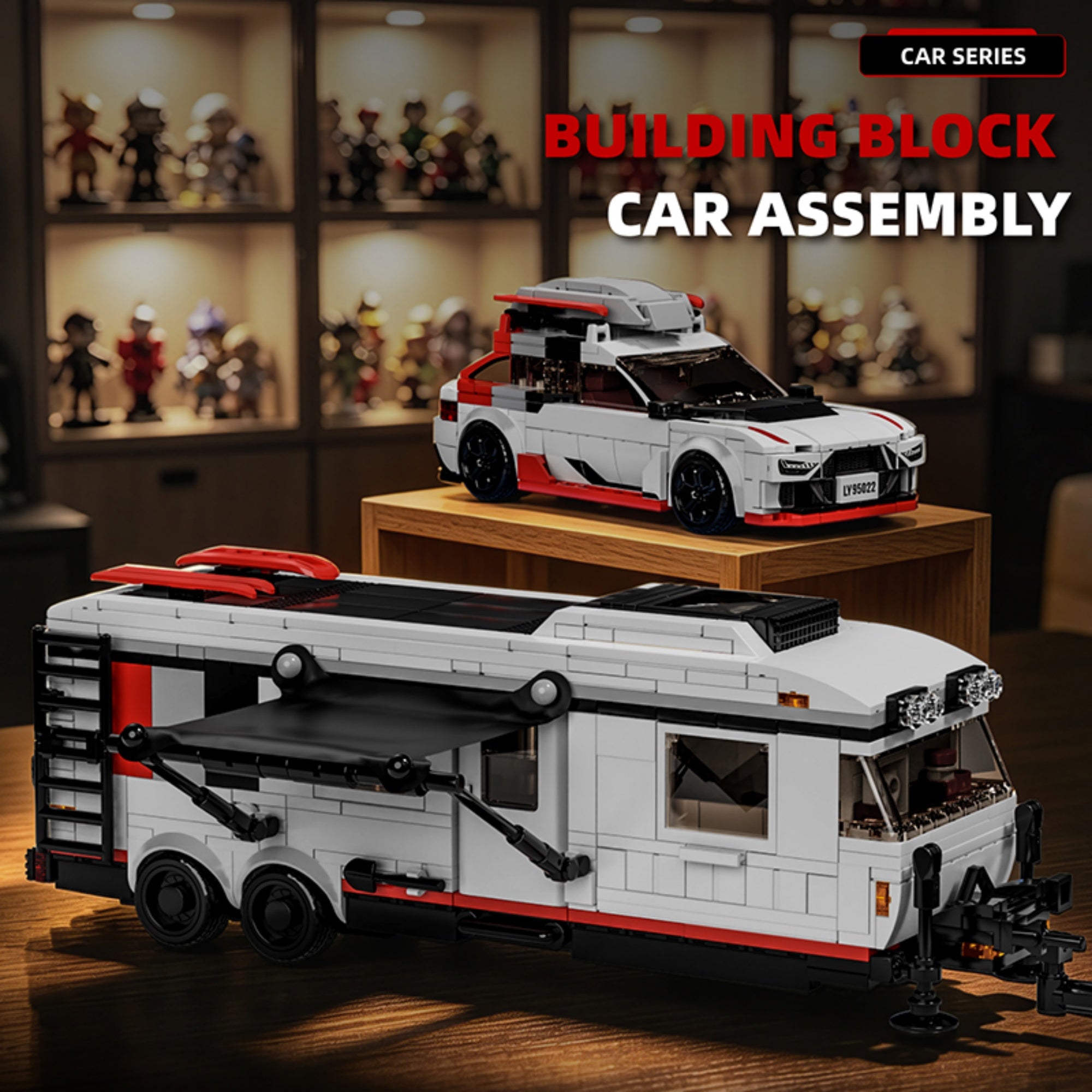 95022 - The Audi RS6 station wagon+trailer RV - View 4 | Power Blockz