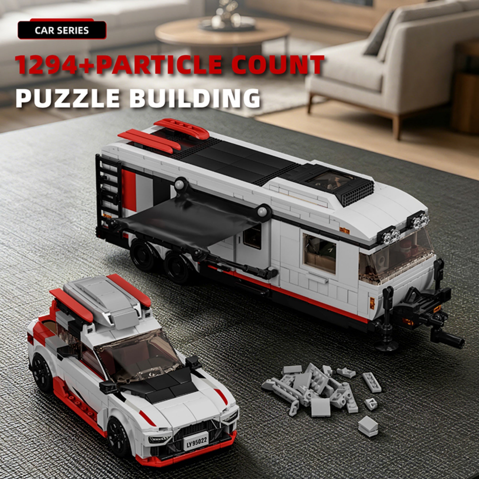 95022 - The Audi RS6 station wagon+trailer RV - View 3 | Power Blockz