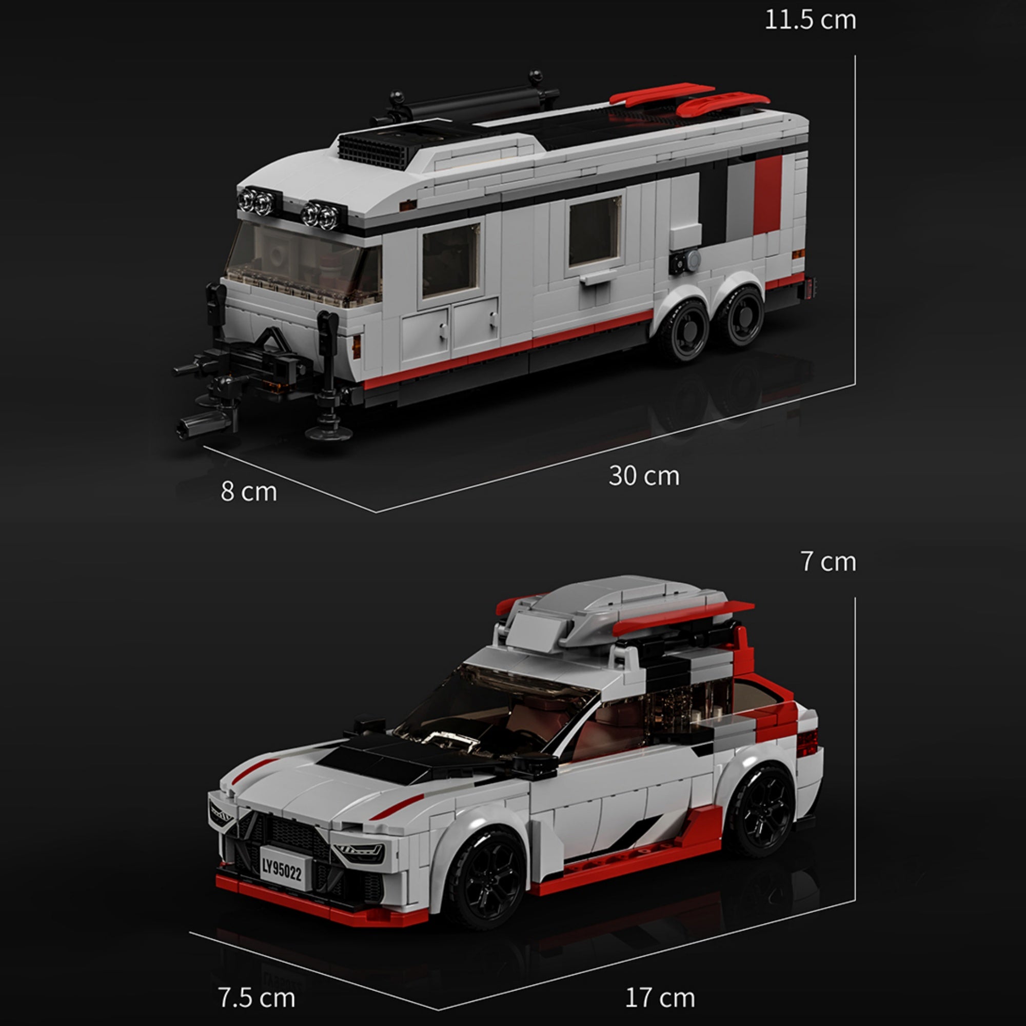 95022 - The Audi RS6 station wagon+trailer RV - View 7 | Power Blockz