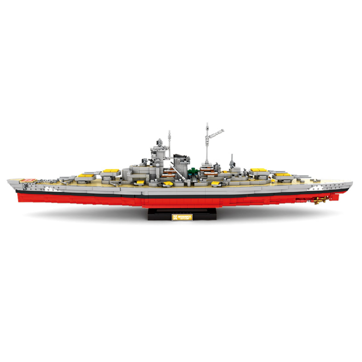 77051 - The Bismarck Battleship - View 3 | Power Blockz