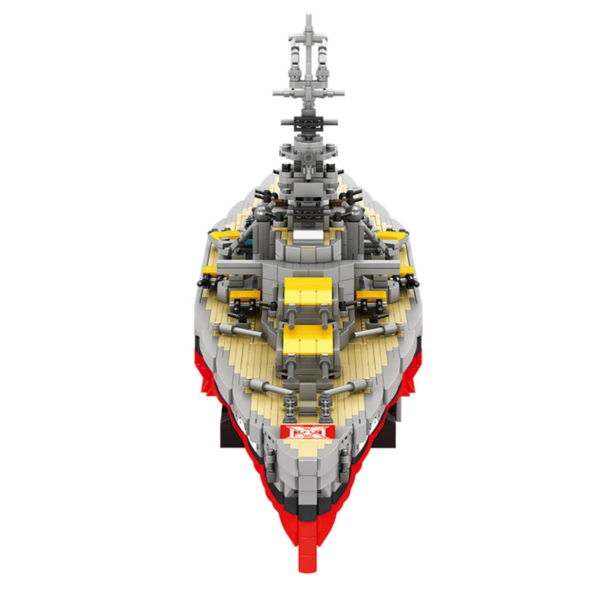 77051 - The Bismarck Battleship - View 4 | Power Blockz