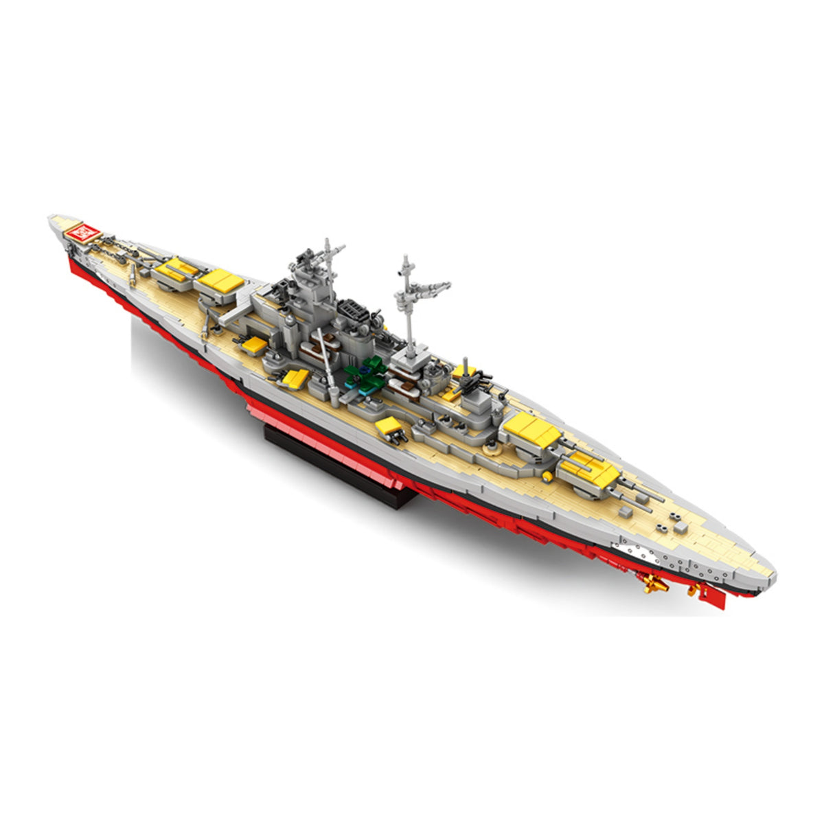 77051 - The Bismarck Battleship - View 2 | Power Blockz