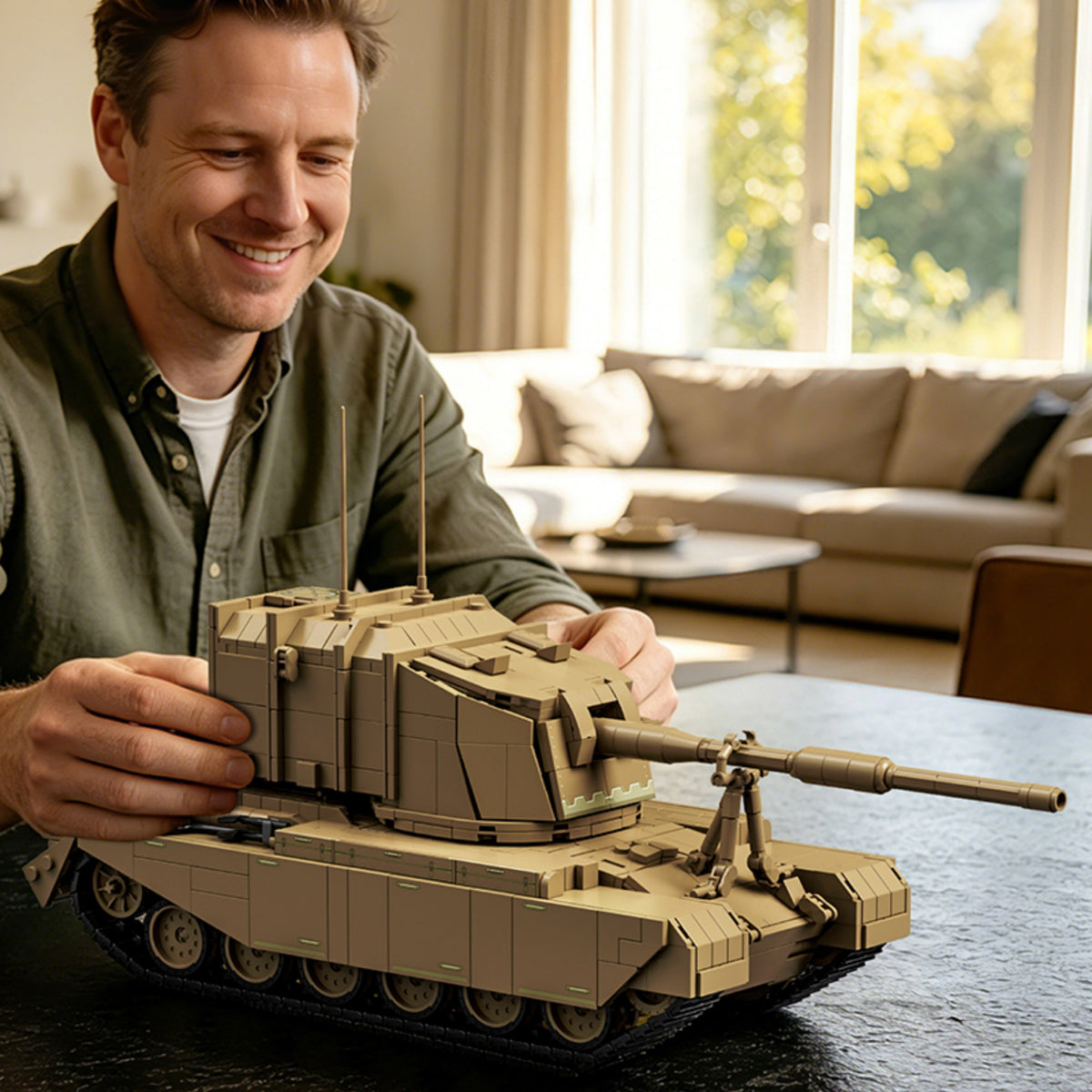 97038 - The British FV4005 Heavy Anti Tank Gun - View 5 | Power Blockz