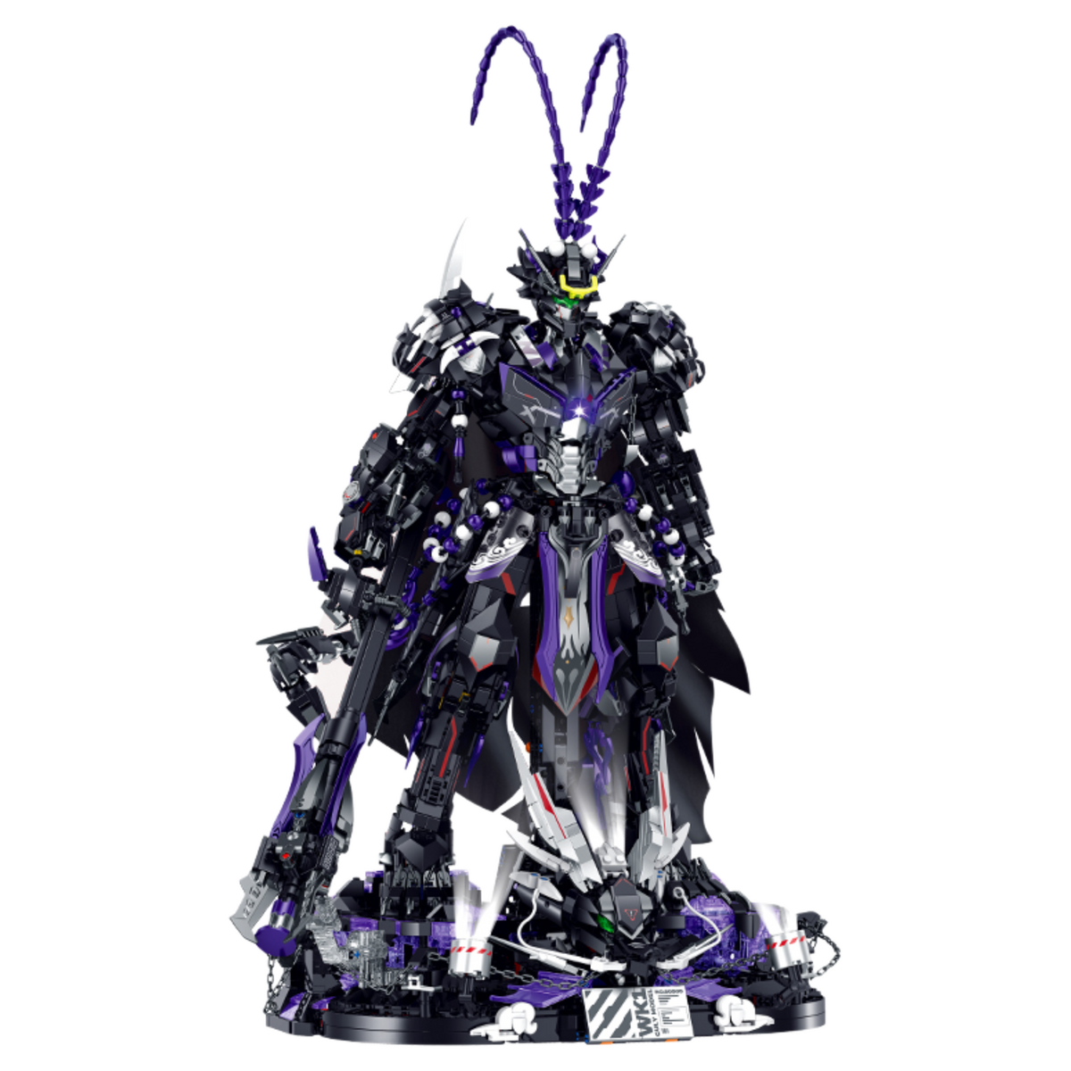 Pantheon Shade divine warrior mecha building blocks model - Power Blockz