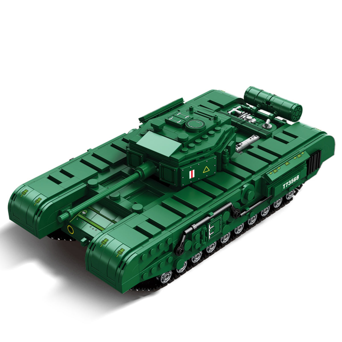 Churchill infantry tank building blocks model - Power Blockz