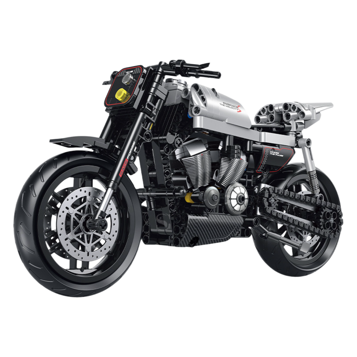 Steel Pulse custom bobber building blocks model - Power Blockz