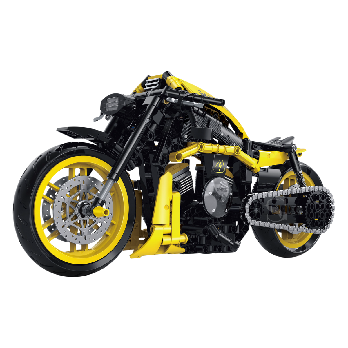 Volt Chopper custom chopper building blocks model - Power Blockz