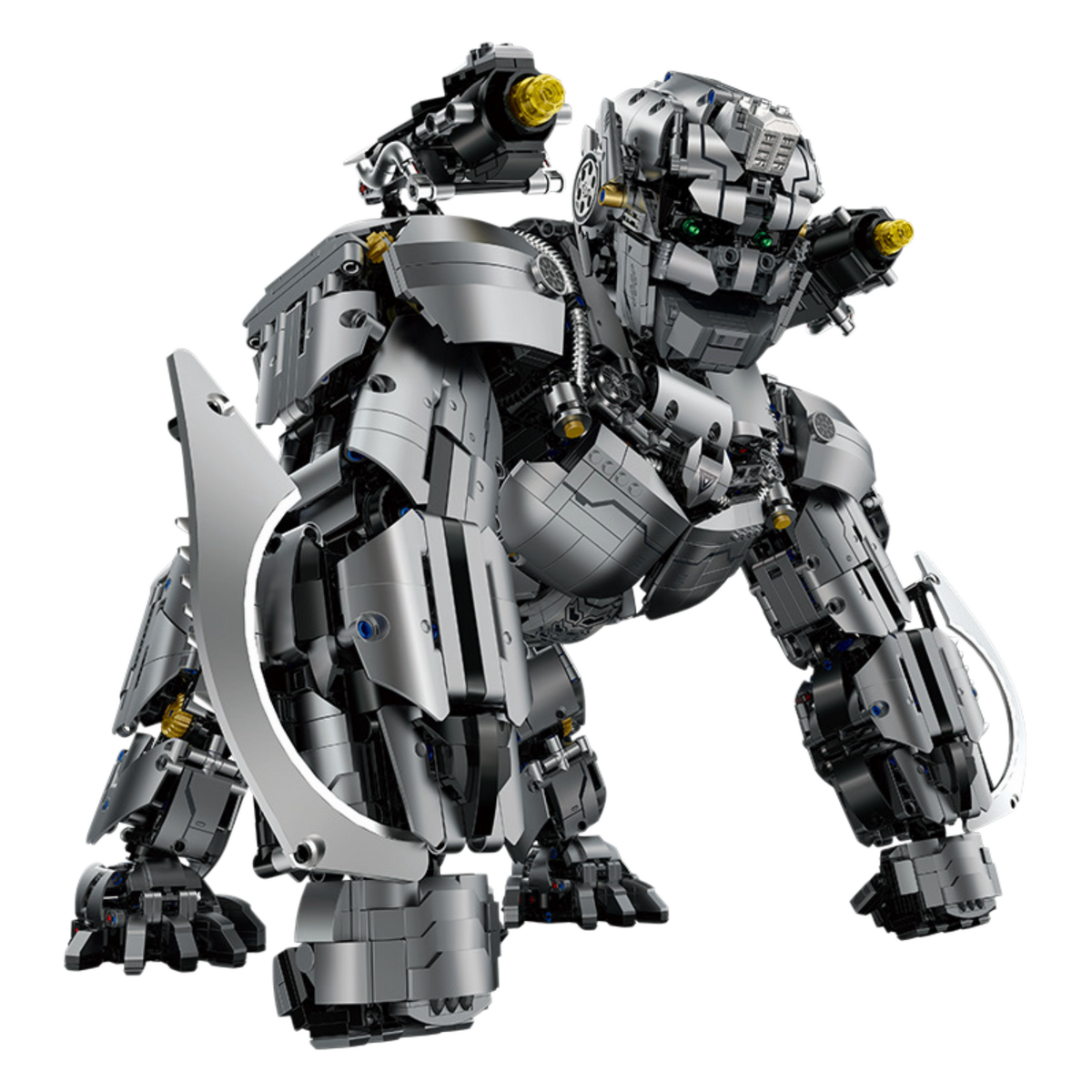 Ragnarok Prime gorilla battle mecha building blocks model - Power Blockz