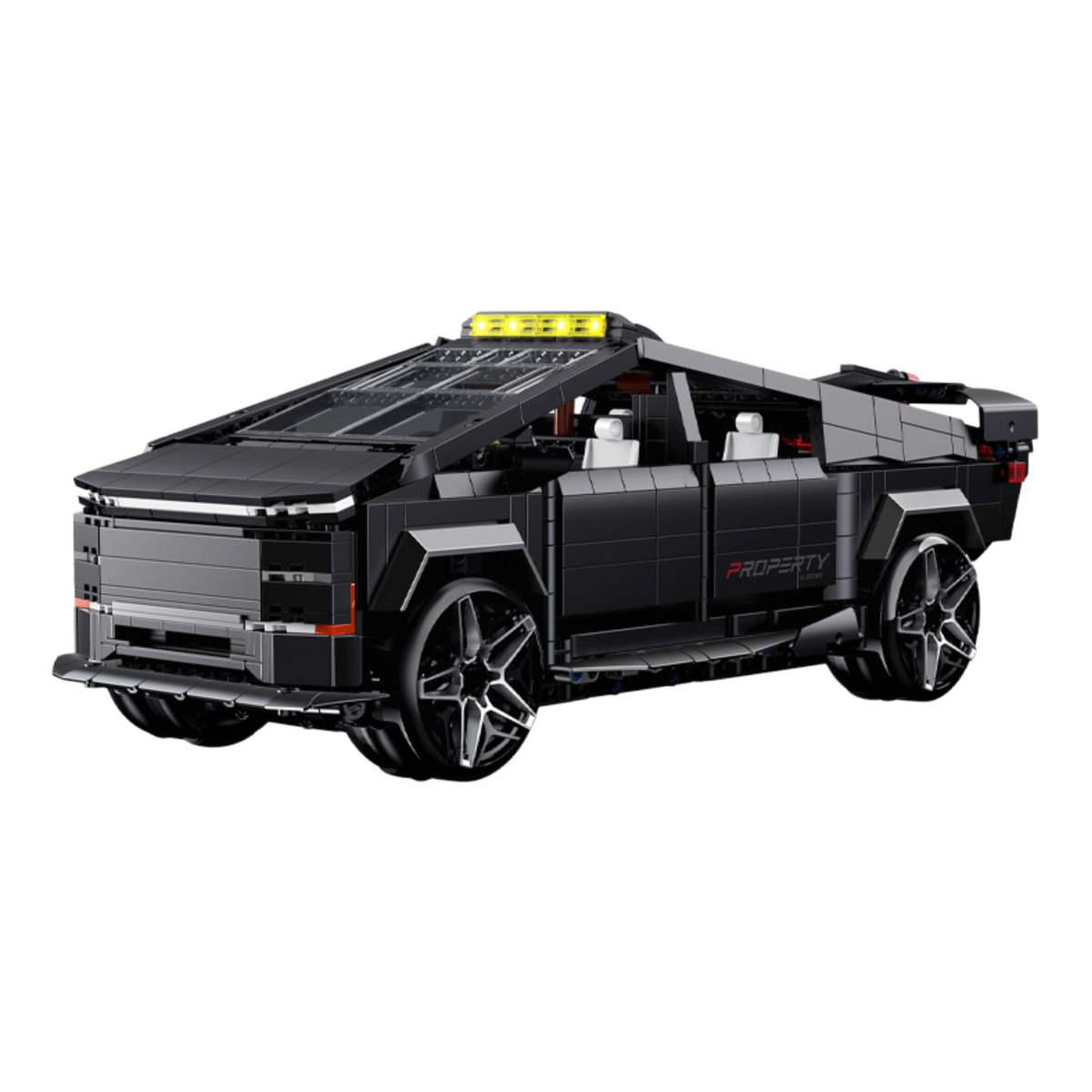 Voltage Truck angular electric pickup building blocks model - Power Blockz