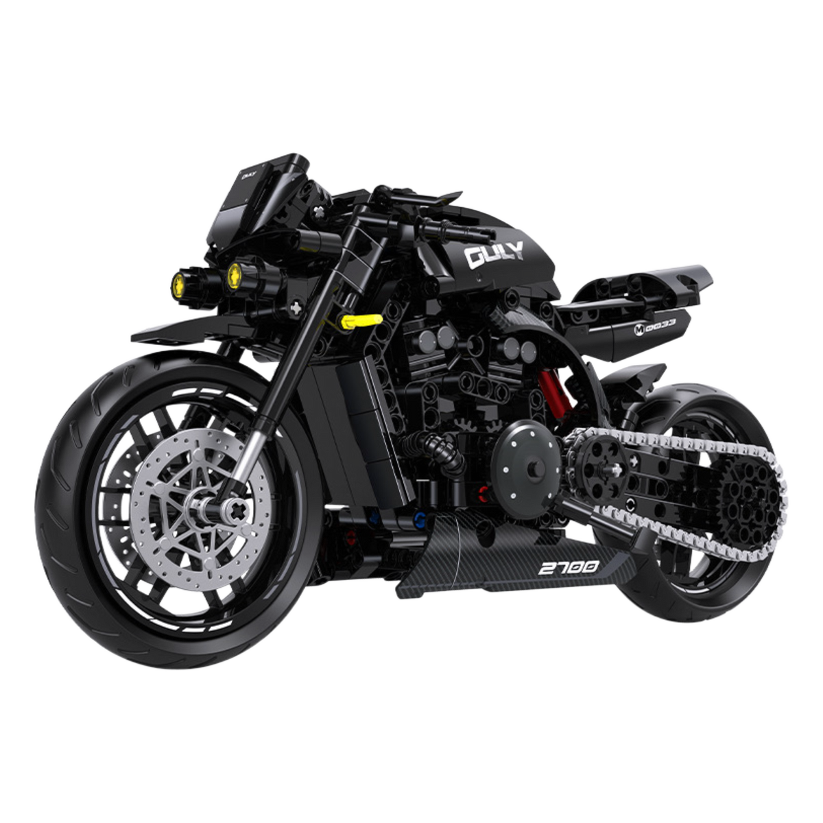Torque 2700 muscle cruiser motorcycle building blocks model - Power Blockz