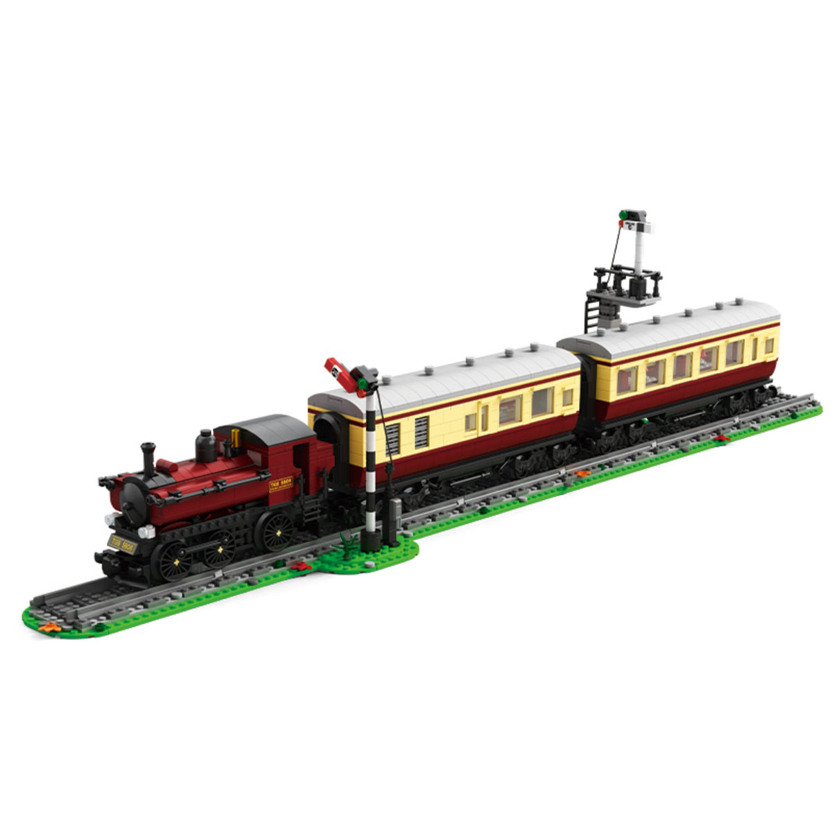 GWR5700 pannier tank steam locomotive building blocks model - Power Blockz