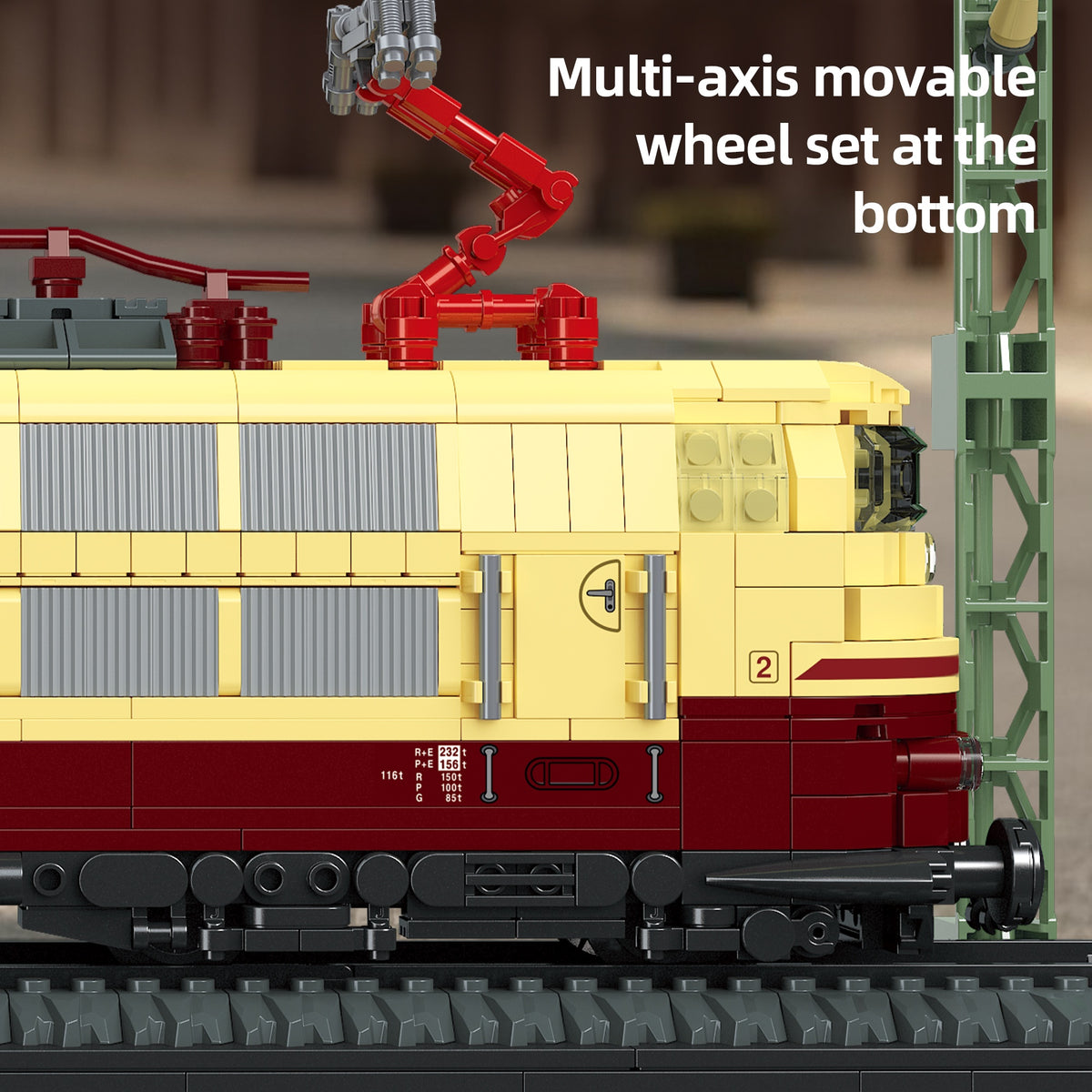 X58003 - The German 103 Electric Locomotive - View 5 | Power Blockz