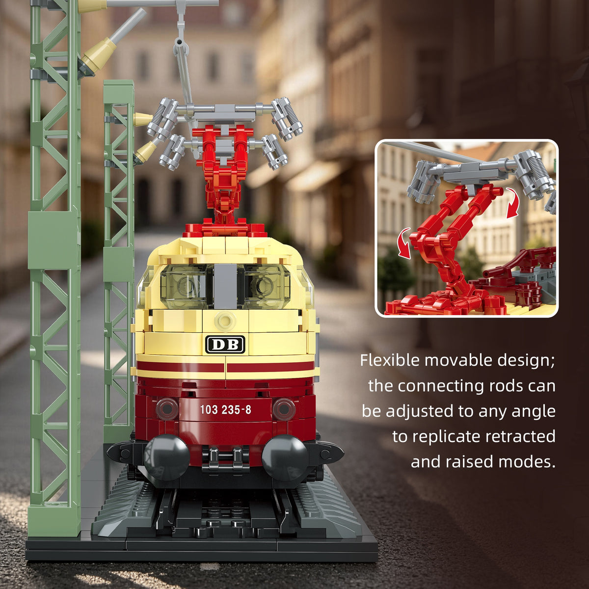 X58003 - The German 103 Electric Locomotive - View 6 | Power Blockz