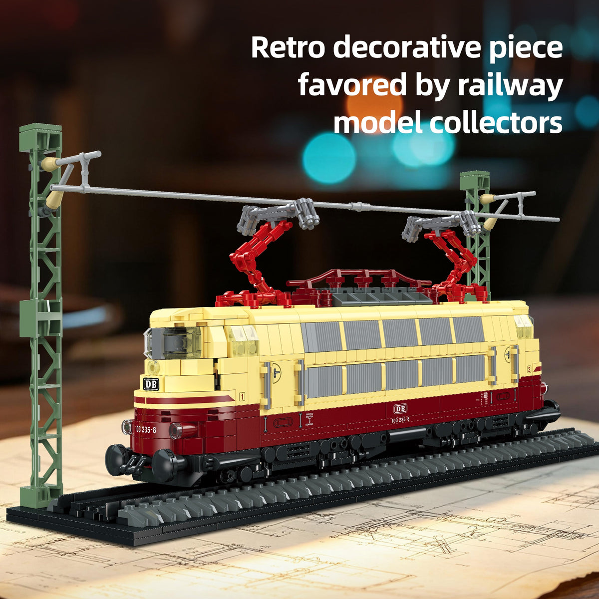 X58003 - The German 103 Electric Locomotive - View 4 | Power Blockz
