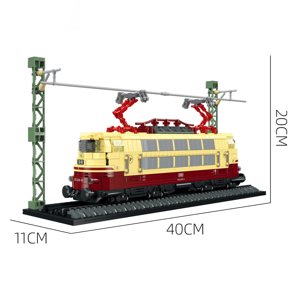 X58003 - The German 103 Electric Locomotive - View 8 | Power Blockz