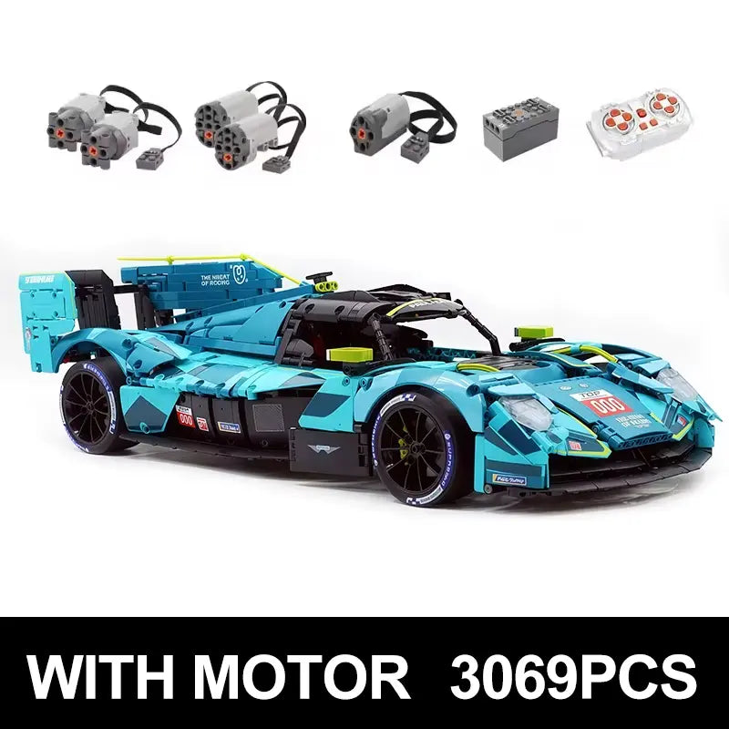 Y18083 - Static Version - Valkyrie Racer Prototype Le Mans - vue 19 | Power Blockz