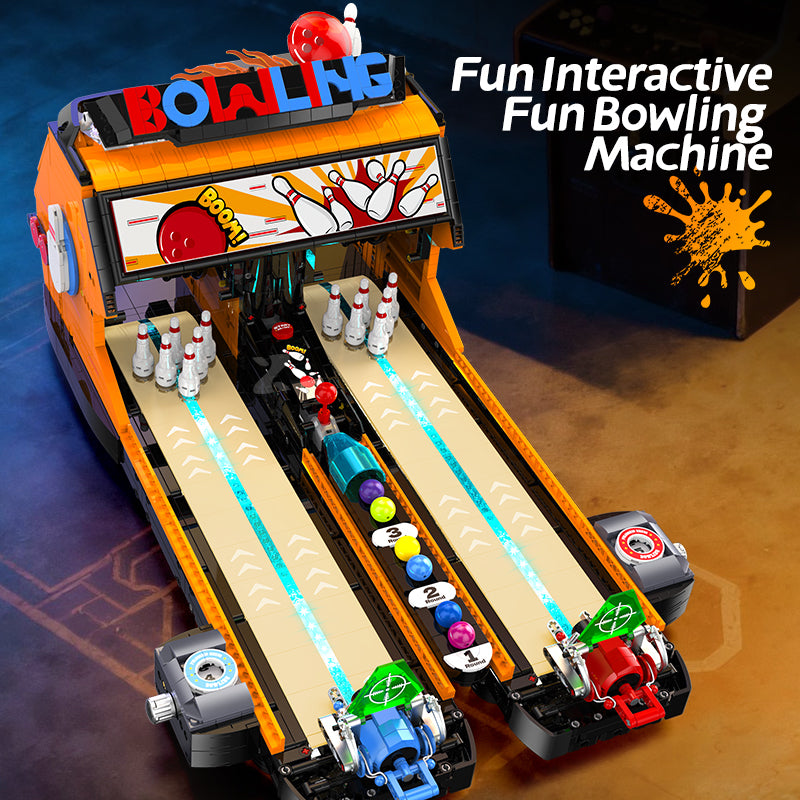 XZ0020 - Bowling Strike Arcade Tabletop Bowling Arcade Game - View 3 | Power Blockz