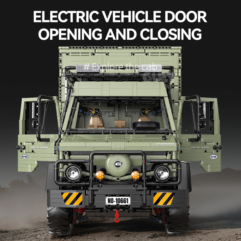 10661 - Overlander 6x6 1:8 Expedition Truck - View 4 | Power Blockz