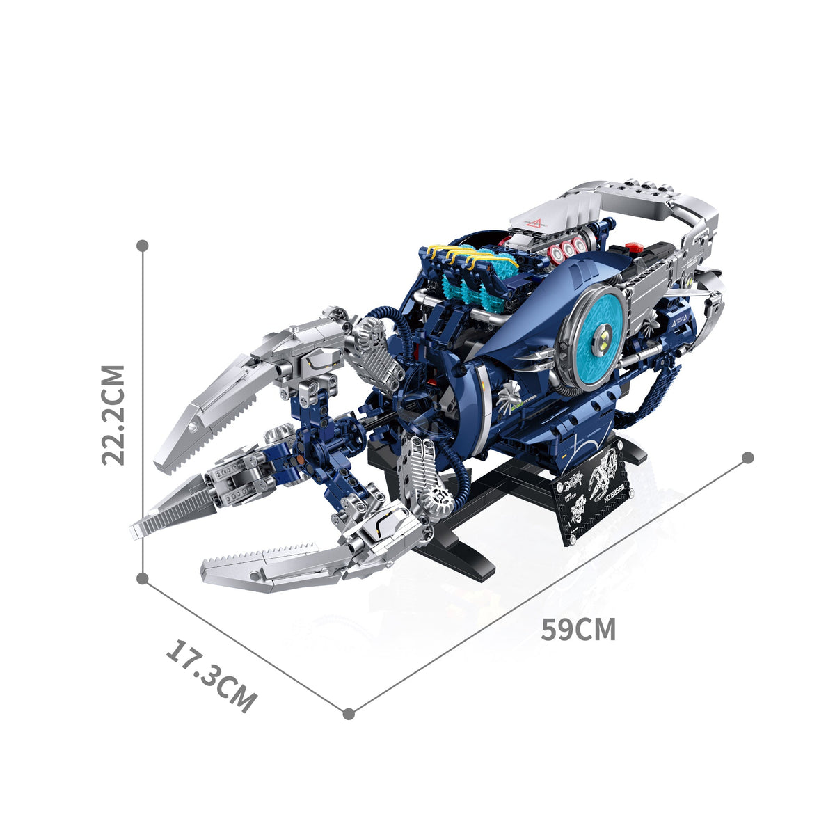 60560 - Thunder Claw Wearable Mechanical Claw Arm - View 7 | Power Blockz