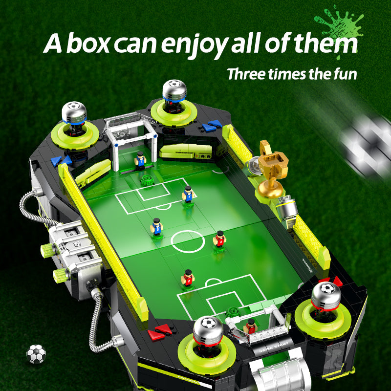 XZ0010 - Football Striker Arcade Tabletop Football Arcade Game - View 2 | Power Blockz