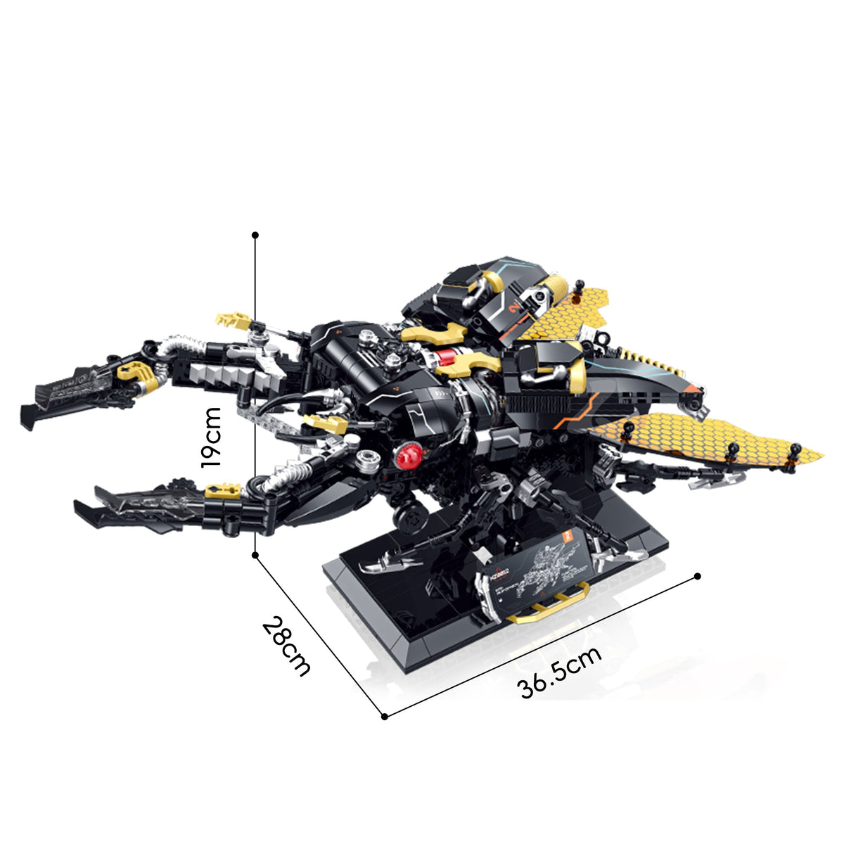 XZ0012 - Stag Beetle Mechanical Insect - View 7 | Power Blockz