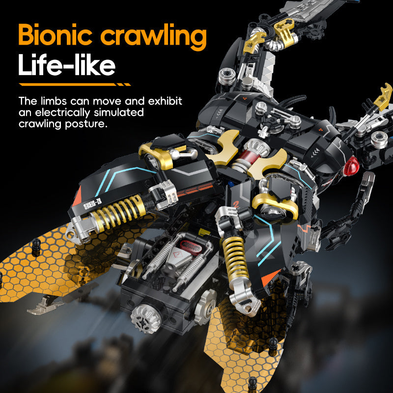 XZ0012 - Stag Beetle Mechanical Insect - View 5 | Power Blockz