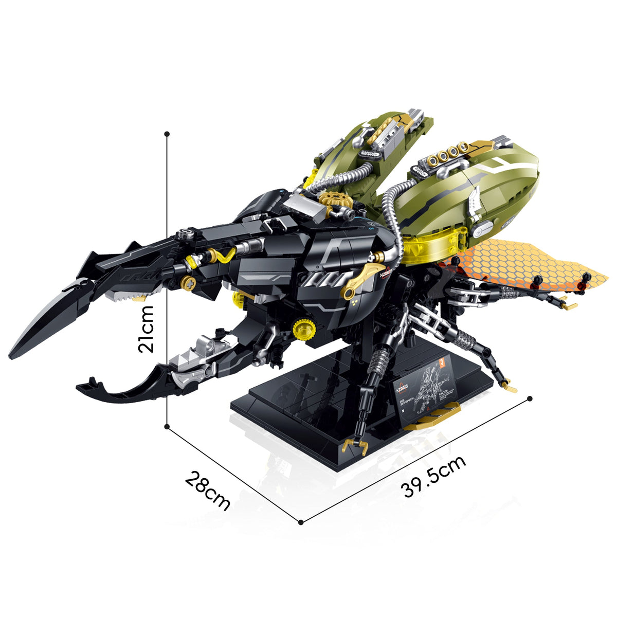 XZ0013 - Hercules Beetle Mechanical Insect - View 7 | Power Blockz