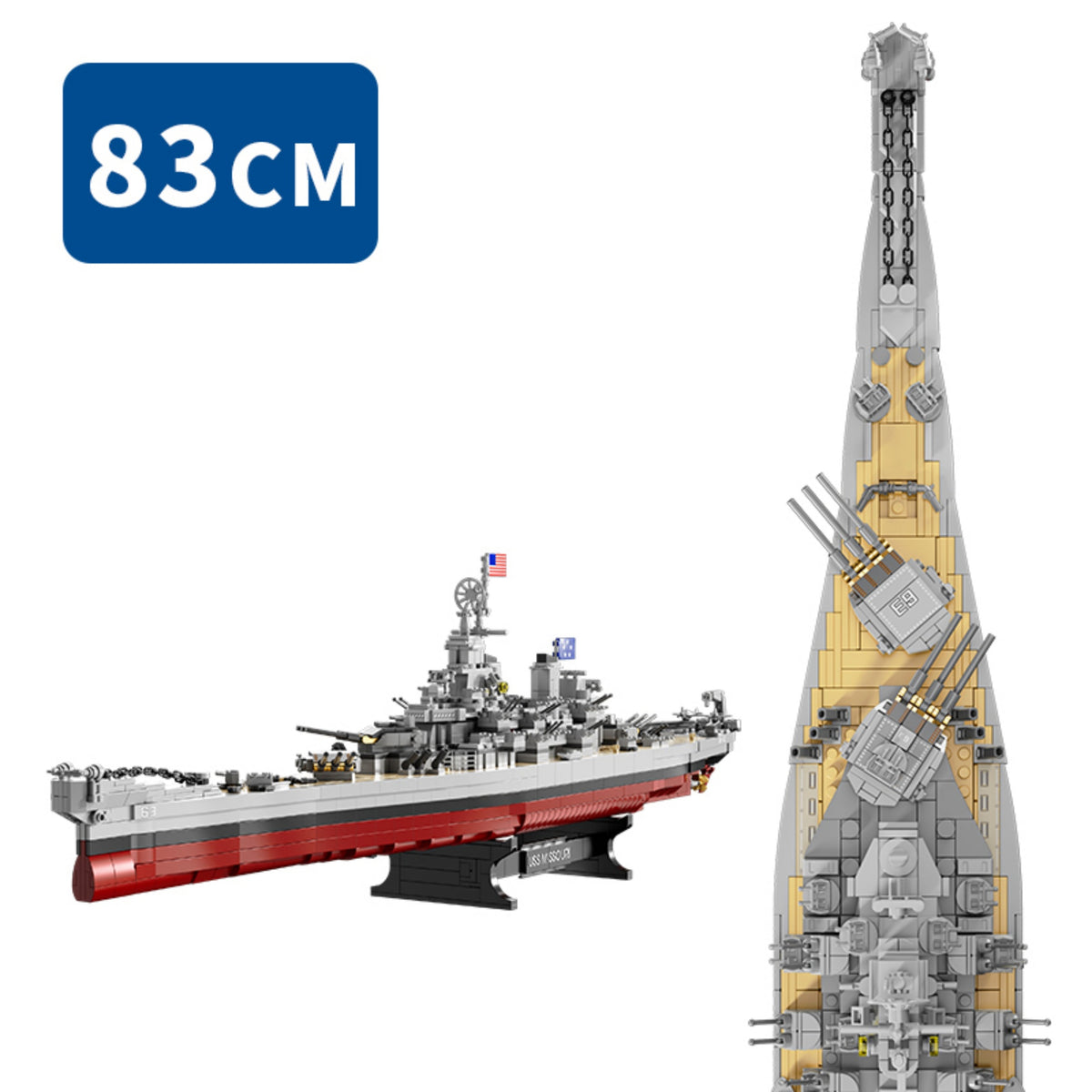 FC4203 - The Lowa‑class Battleship USS Missouri - View 5 | Power Blockz