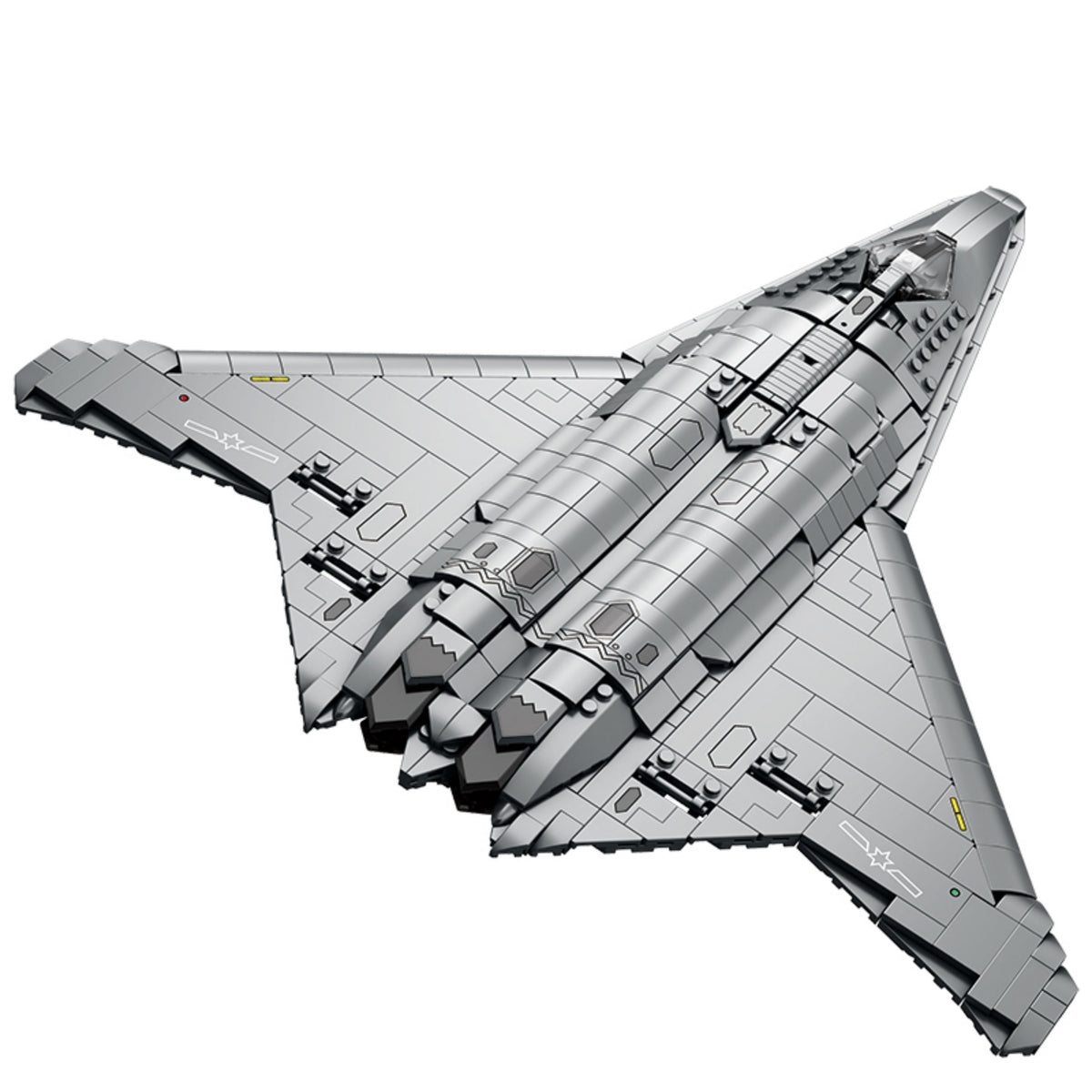 J-50 stealth fighter jet building blocks model - Power Blockz