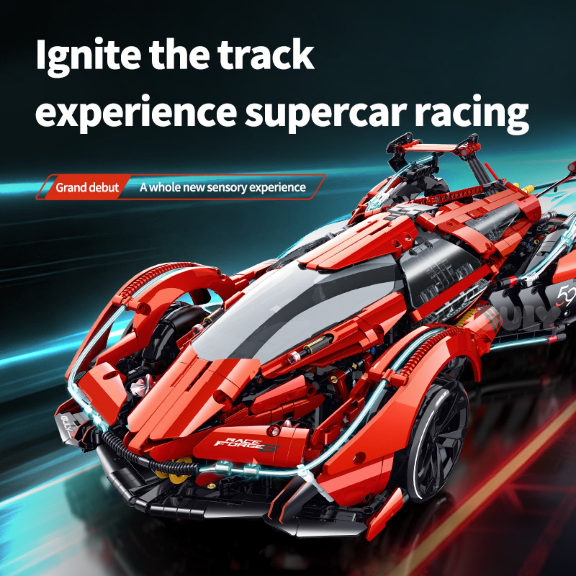 10659 - The Lambo V12 GT - View 2 | Power Blockz
