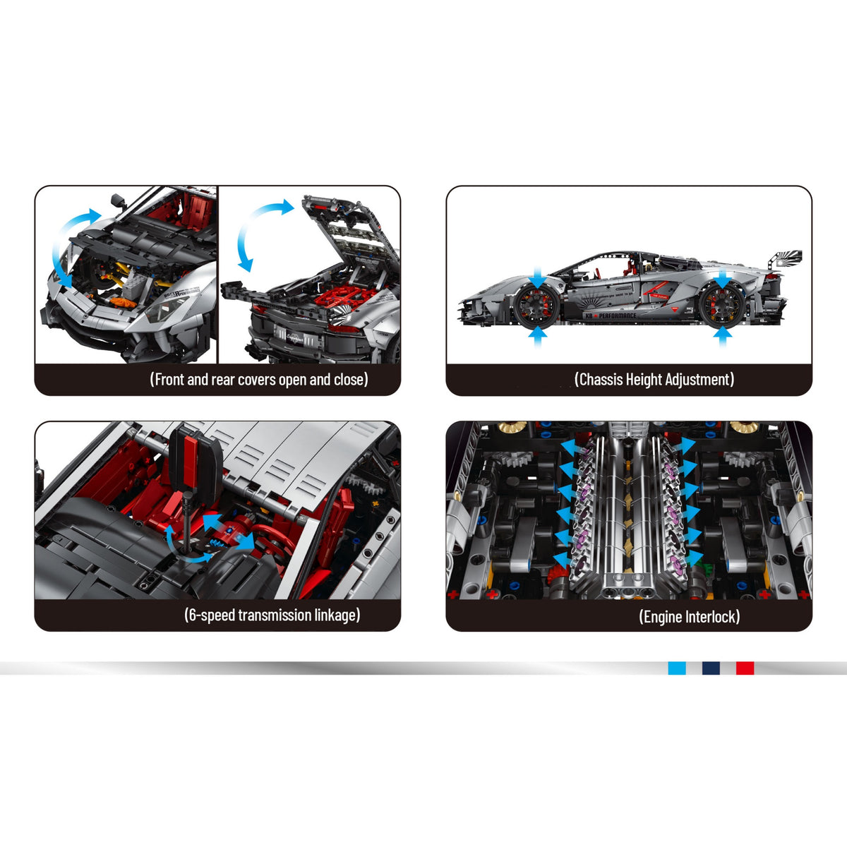 JD042 - The Lamborghini Aventador LB - View 8 | Power Blockz