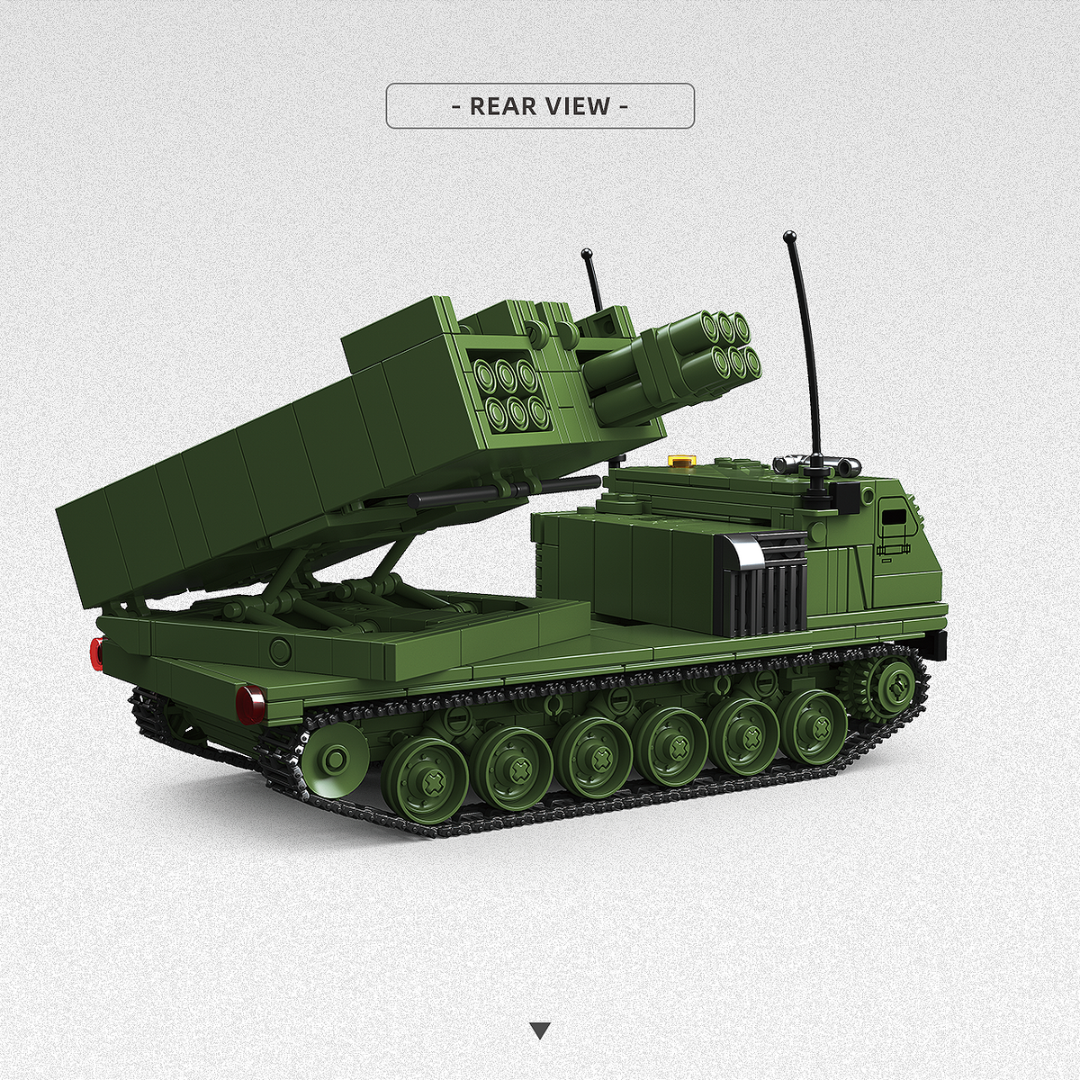 300040 - The M270-MLRS - View 3 | Power Blockz