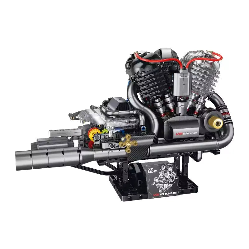 Xinzhuan XZ0014 - American Motorcycle V-Twin Engine - vue 2 | Power Blockz