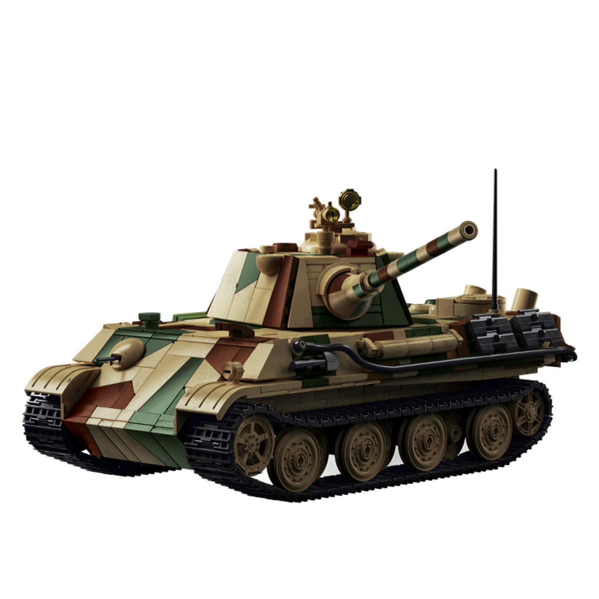 Panther II German tank building blocks model - Power Blockz