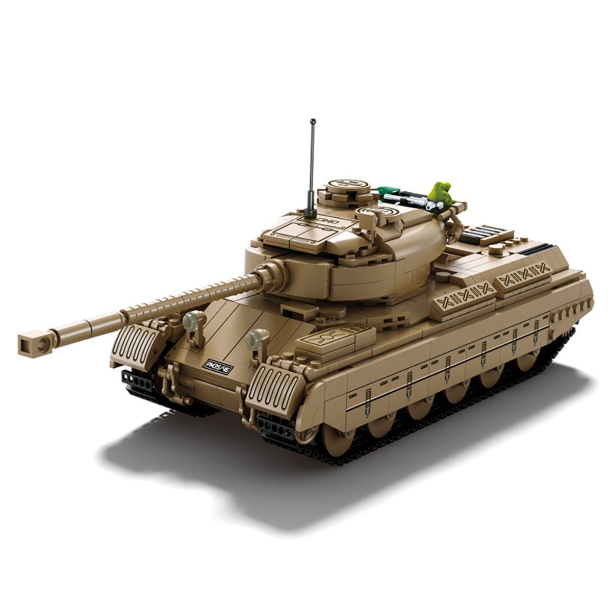 Progetto M35 mod46 tank building blocks model - Power Blockz