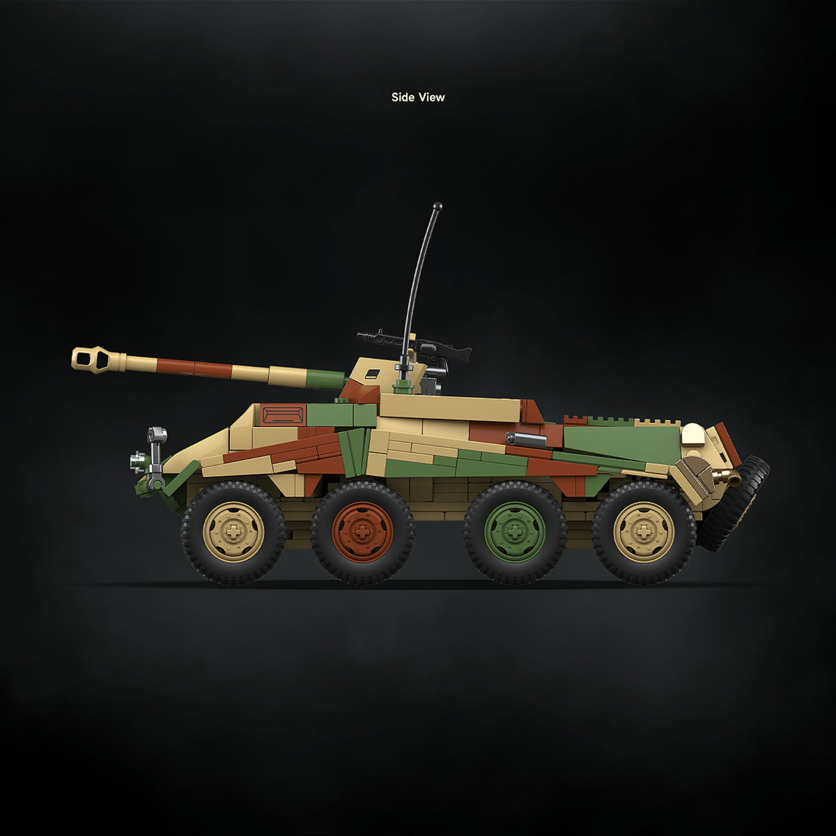 100323 - The Sa.Kfz.234/4 - View 2 | Power Blockz