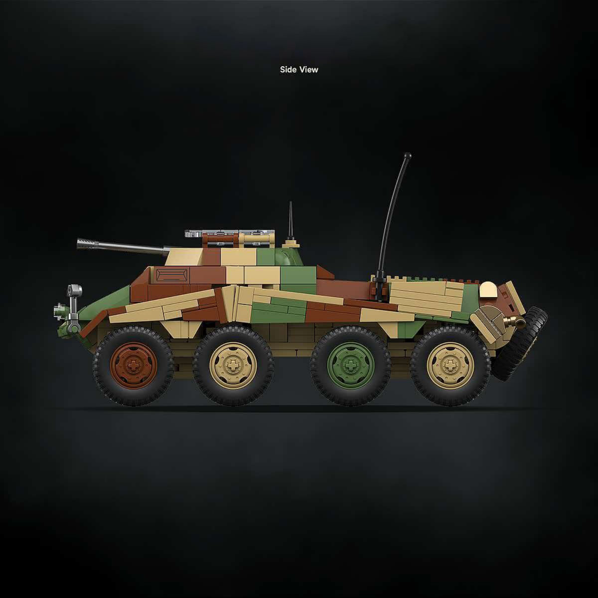 100322 - The Sa.Kfz.234/1 - View 3 | Power Blockz