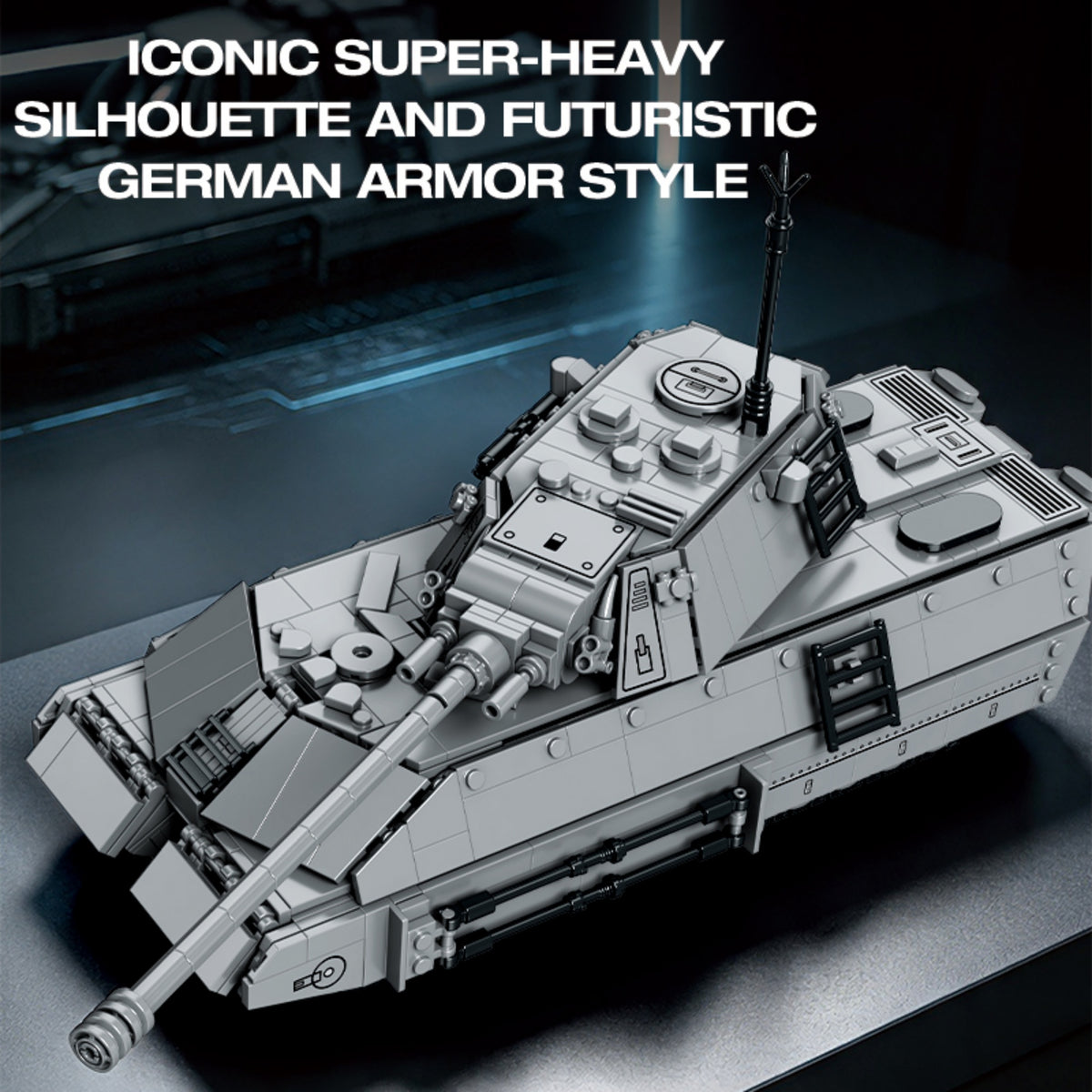 77041 - The Tarschenratte Tank - View 7 | Power Blockz