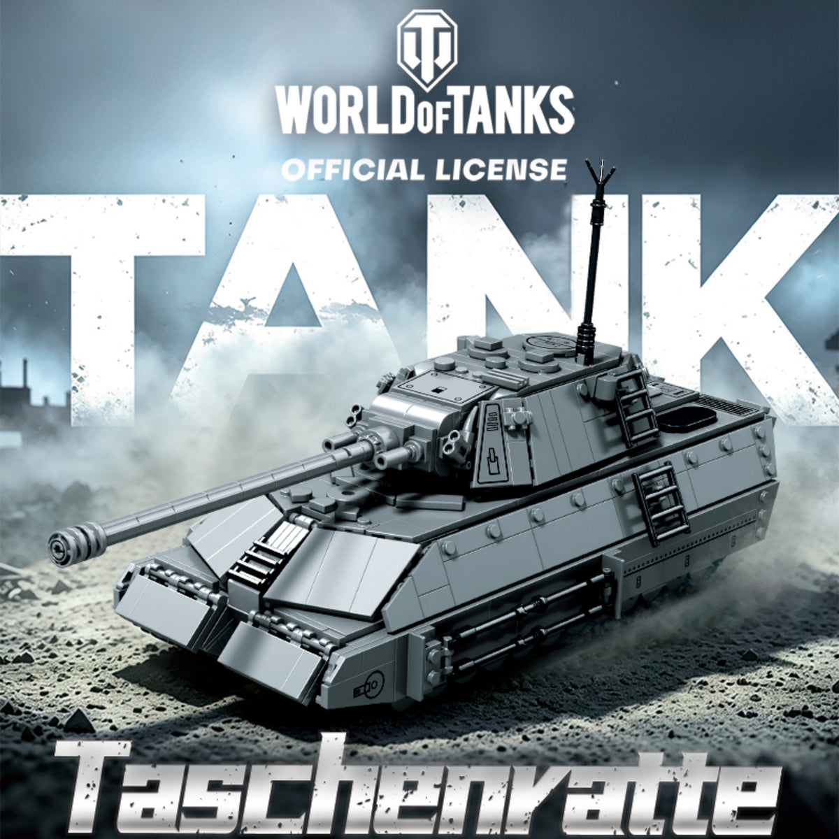 77041 - The Tarschenratte Tank - View 4 | Power Blockz