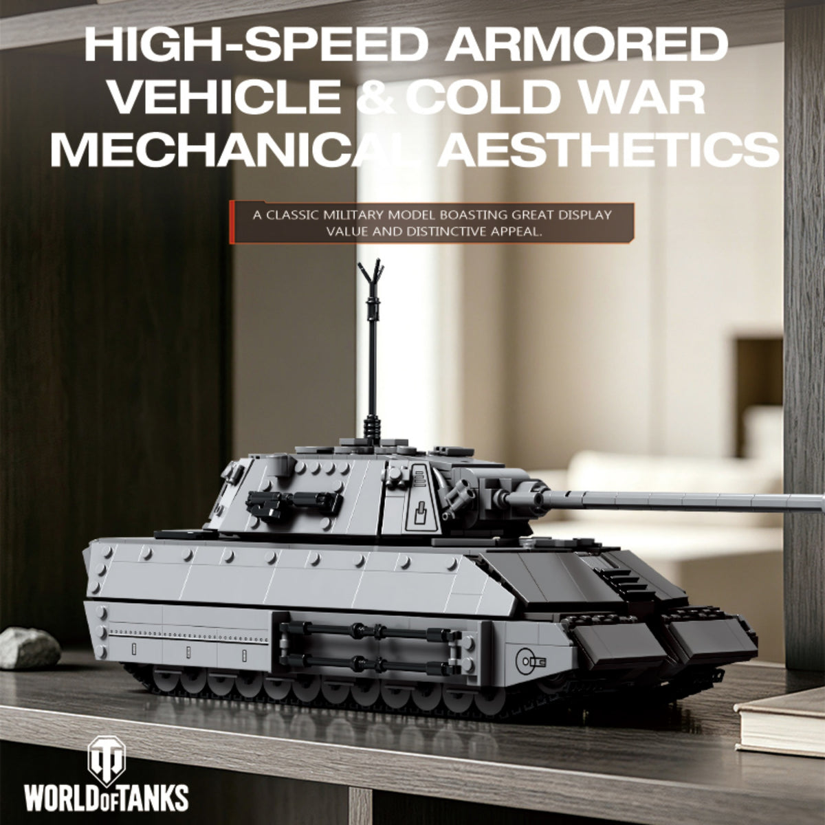 77041 - The Tarschenratte Tank - View 6 | Power Blockz