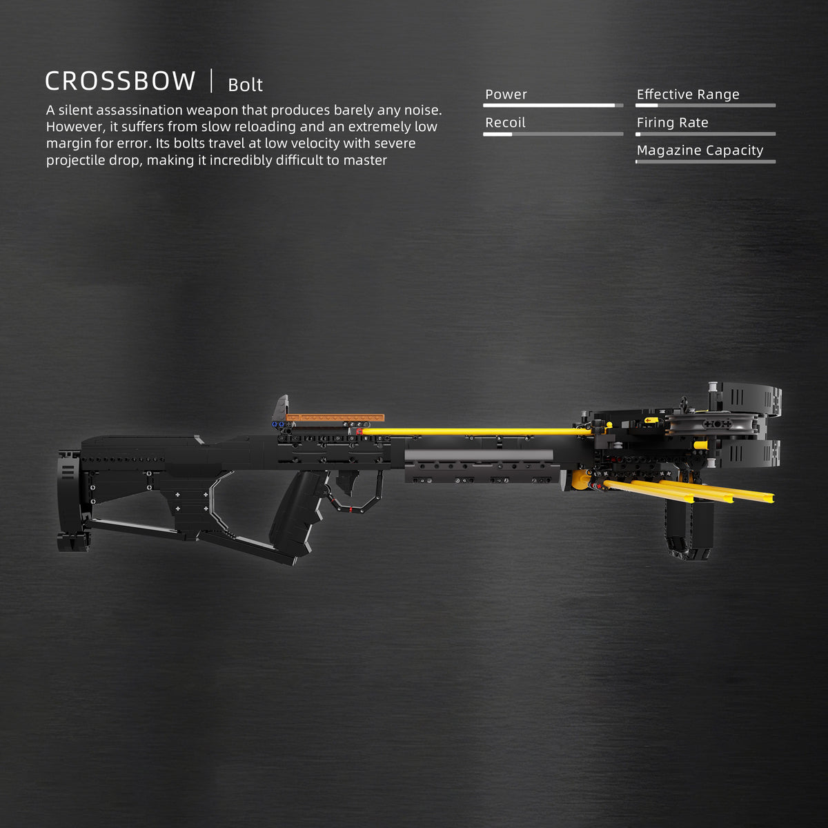 66187 - The Daryl’s Crossbow - View 5 | Power Blockz