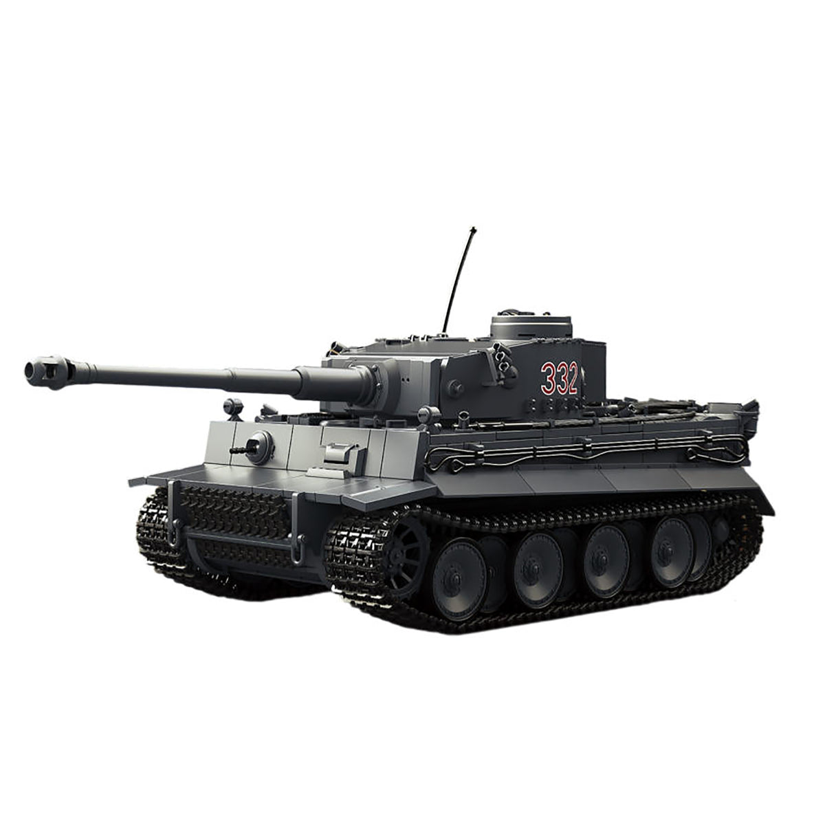 Tiger I heavy tank building blocks model - Power Blockz