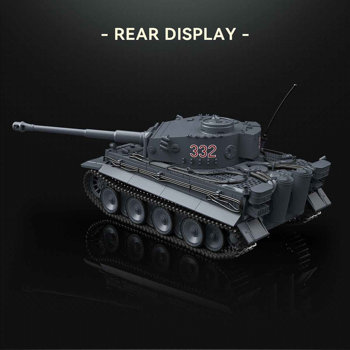 100335 - The Tiger Tank - View 5 | Power Blockz