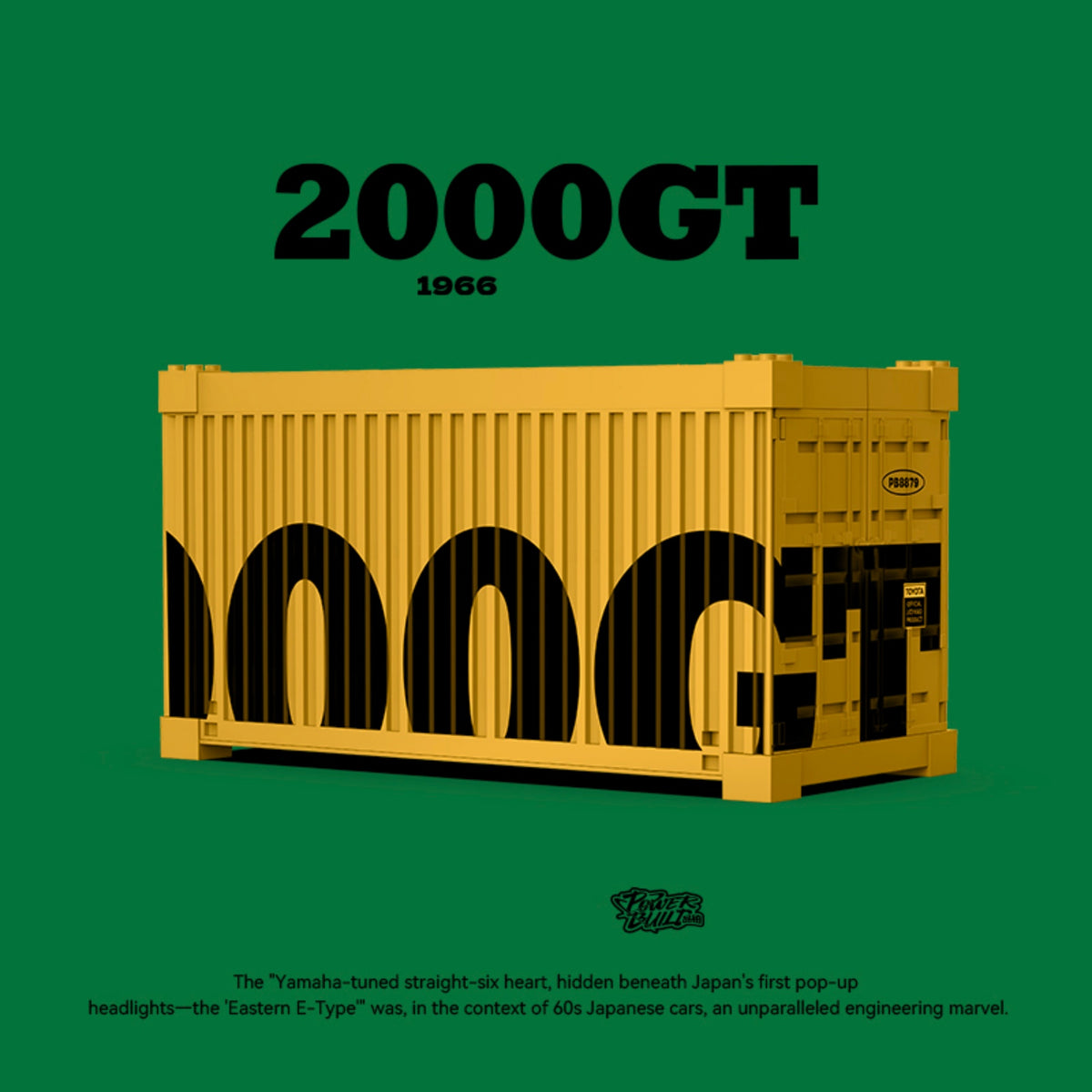 PB8879 - The Toyota 2000GT - View 6 | Power Blockz